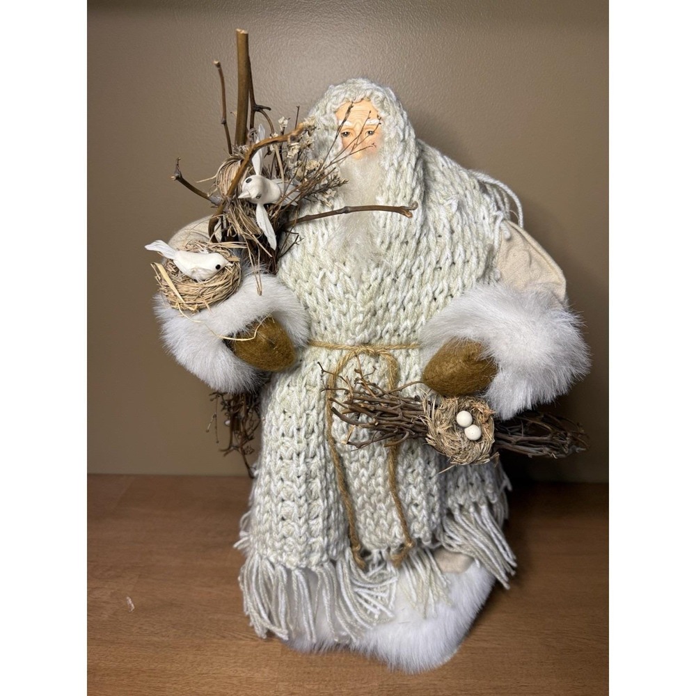 Classic Collectibles 1996 Nordic Santa Figurine 16" Woodland Father Christmas